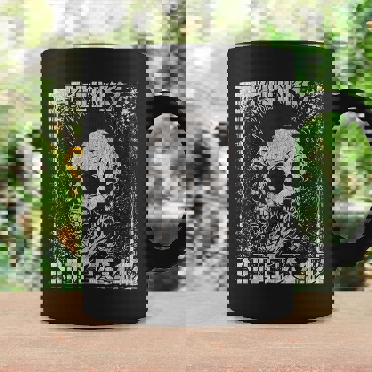 Punk Not Dead Rockero Punk Rock Taza de café Ideas de regalos