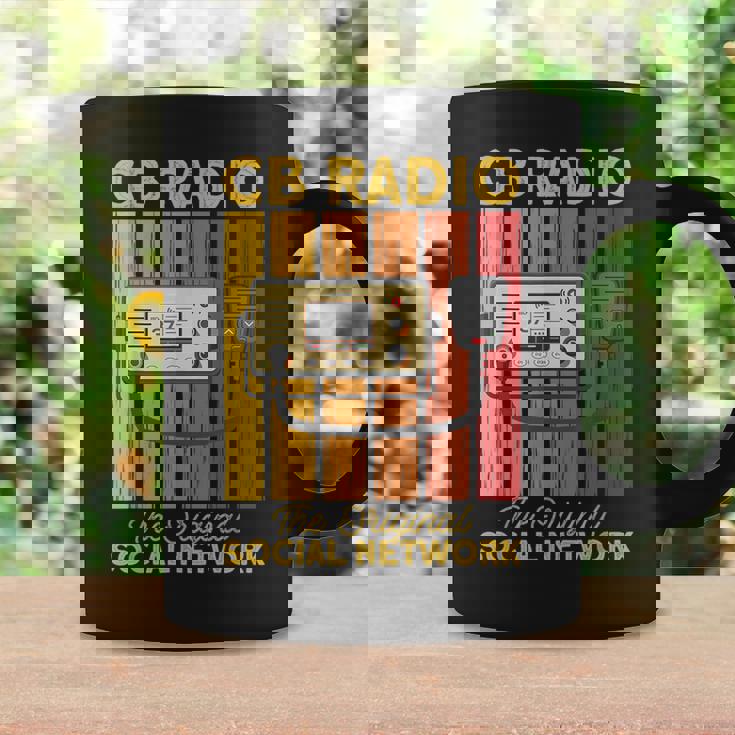 Radioaficionados Operador De Radio Red Social Original Taza de café Ideas de regalos