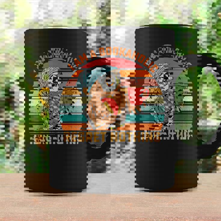 Regalo Para Amantes De Libros Con Texto En Inglés I Am A Bookaholic And I Arrepient Taza de café Ideas de regalos