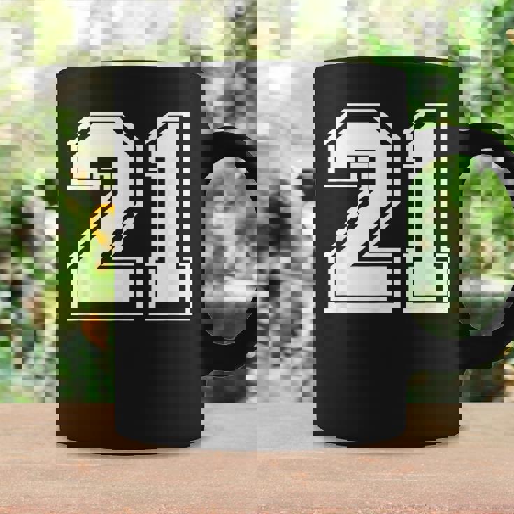 Regalo Sportivo Numero 21 Della Maglia Della Squadra Tazze Ideas de regalos