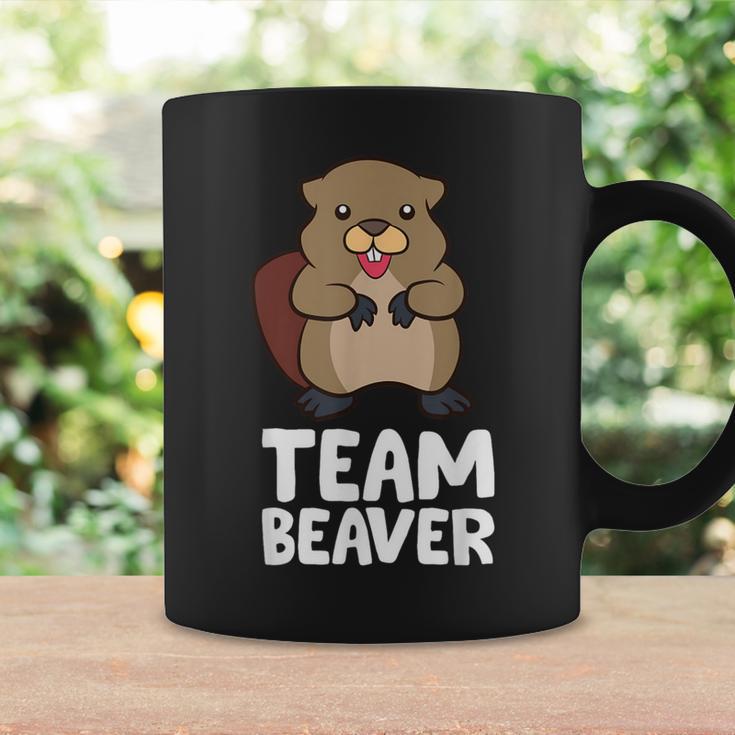 Rodent Team Beaver Team Beaver Love Flannelette Tassen Geschenkideen