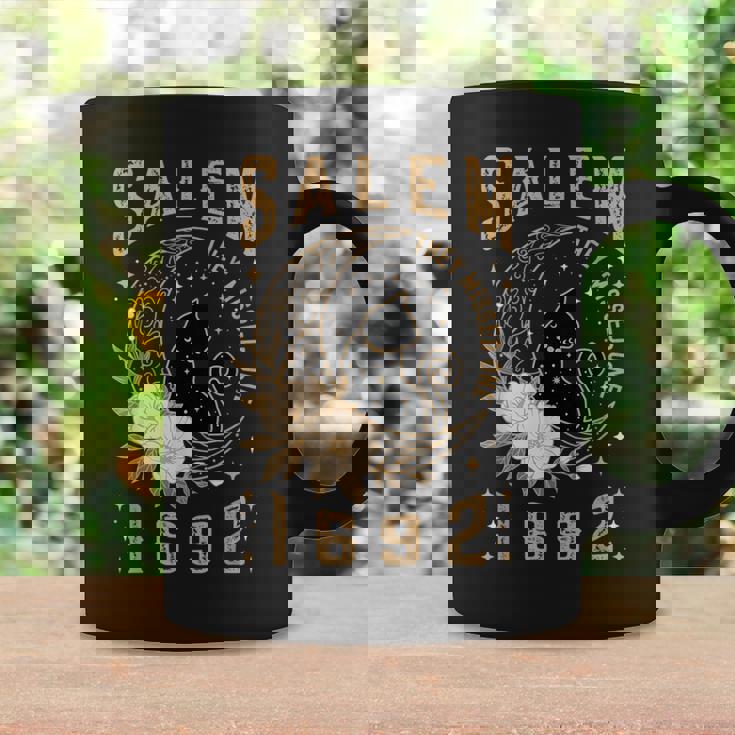 Salem 1692 They Missed One Witch Trial Black Cat Moon Witchy Coffee Mug Gifts ideas