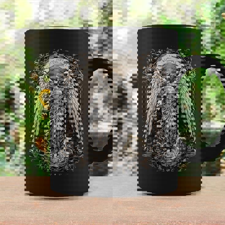 San Miguel Arcángel Católico San Religioso Taza de café Ideas de regalos