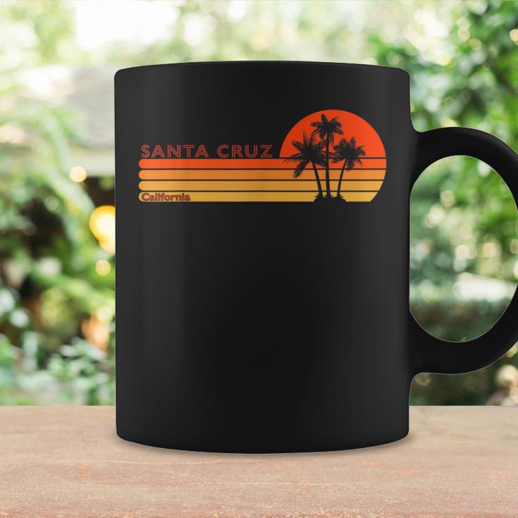 Santa Cruz California Retro Sunsetintage Tassen Geschenkideen