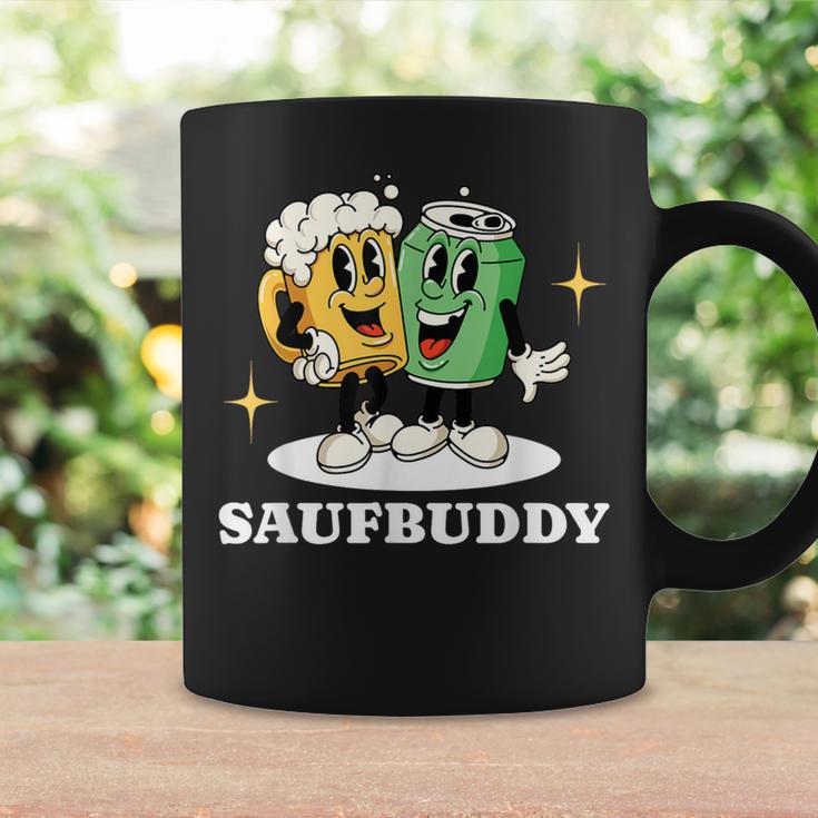 Saufbuddy Partnerlook Party Outfit Bier Liebhaber Motto Tassen Geschenkideen