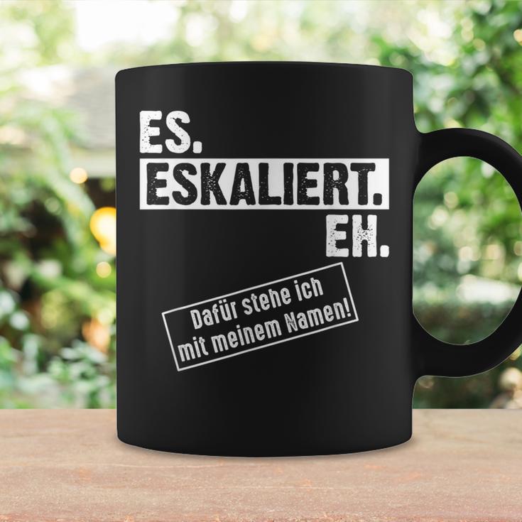 Saufen Escalation Techno Outfit I Es Escaliert Eh Tassen Geschenkideen