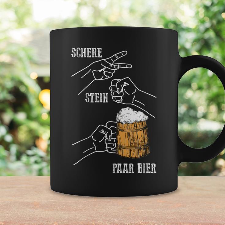 Schers Stone Pair Of Beer Beer Sauf Drink Saying Tassen Geschenkideen