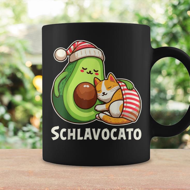 Schlavocato Official Sleep Pyjamas Sleep Avocado Cat Tassen Geschenkideen