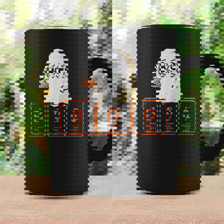 Science Teacher Ghost Halloween Chemistry Boo Elements Women Coffee Mug Gifts ideas