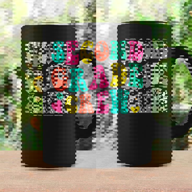 Second Grade Crew Groovy Team 2Nd Grade Squad Back To School Coffee Mug Gifts ideas