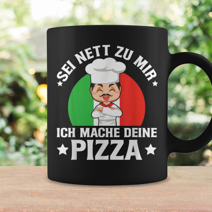 Sei Nett Zu Mir Ich Mache Deine Pizza Pizzabäcker Pizzeria Tassen Geschenkideen