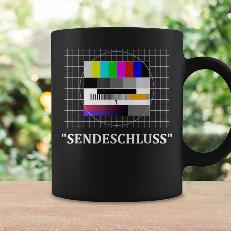 Sendschluss Testbild 80S 90S Retrointage Party Tassen Geschenkideen