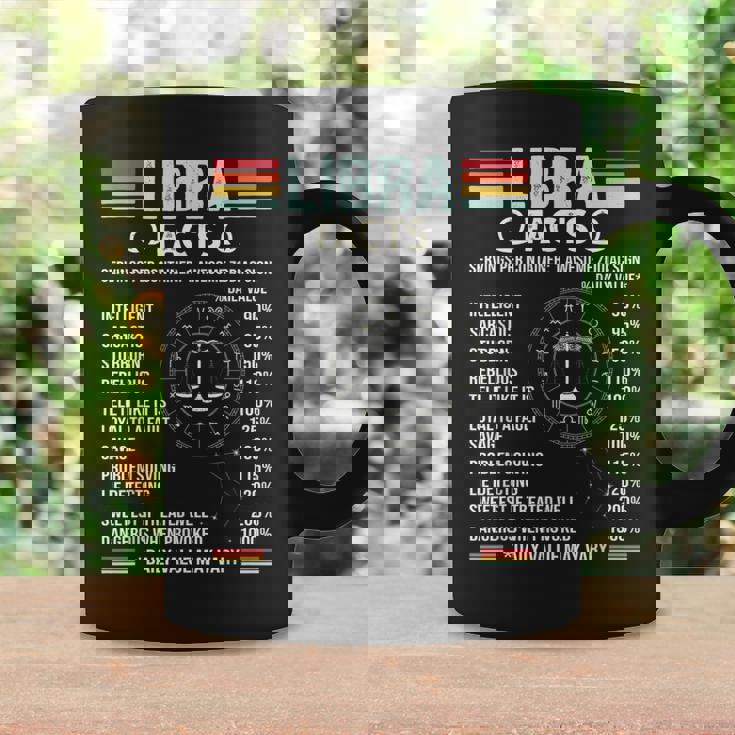 September October Birthday Rainbow Retro Libra Zodiac Sign Coffee Mug Gifts ideas