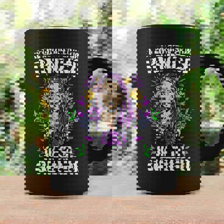 Si Tengo Que Ser Una Princesa Que Sea Guerrera 8 Marzo Día D Taza de café Ideas de regalos
