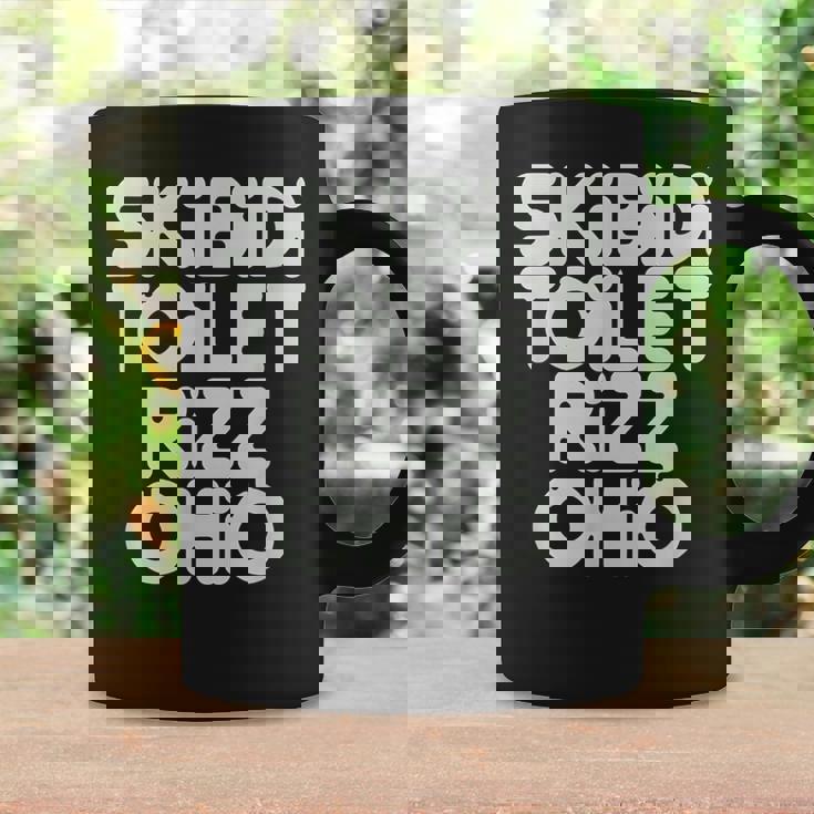 Skibidi Toilet Rizz Ohio Meme Retro Vintage Birthday Coffee Mug Gifts ideas