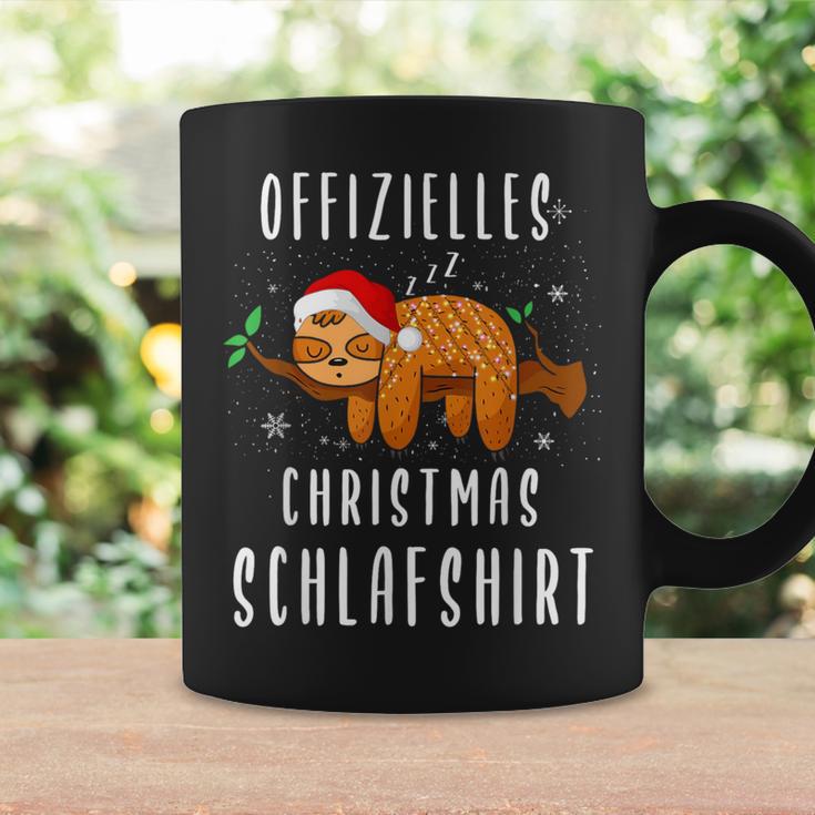 Sloth Christmas Pyjamas Sleep Tassen Geschenkideen