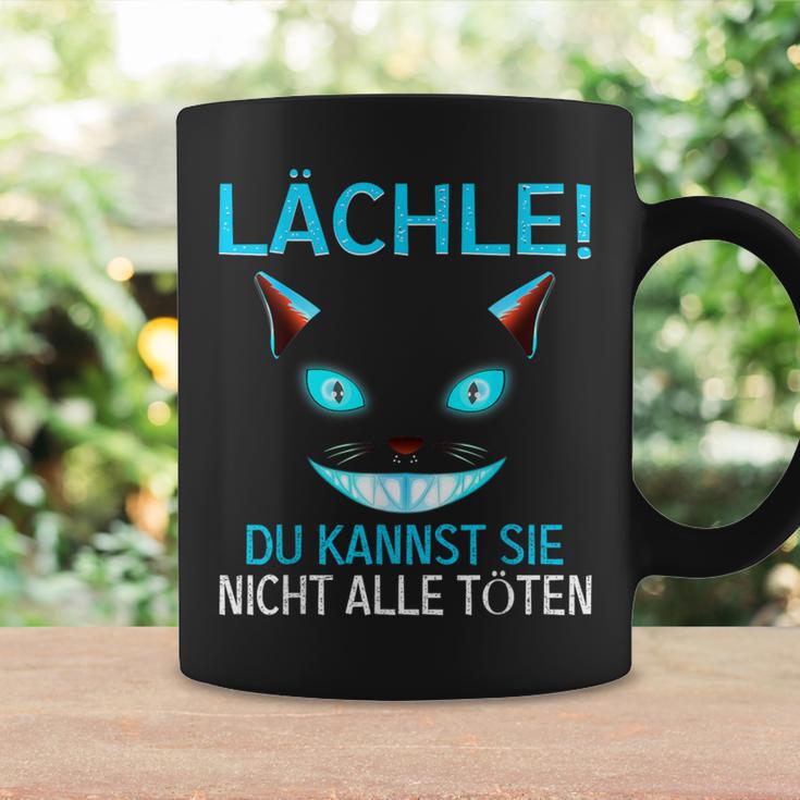 Smile Du Kannst Sie Nicht Alle Köten Cheshire Cat Tassen Geschenkideen