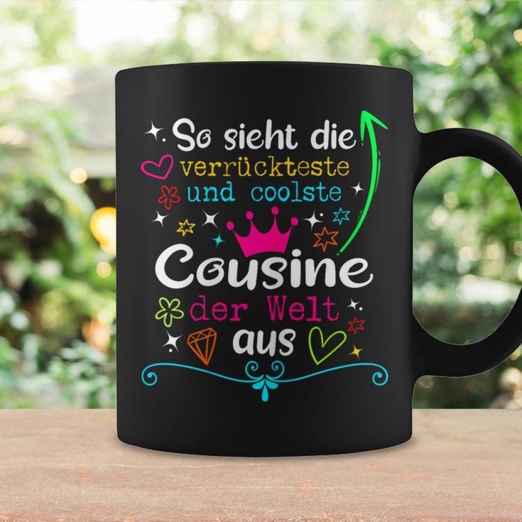 With So Ssieht Die Merrücksten Und Coolste Cousine Der Welt So Ssieht Die Madster's Tassen Geschenkideen