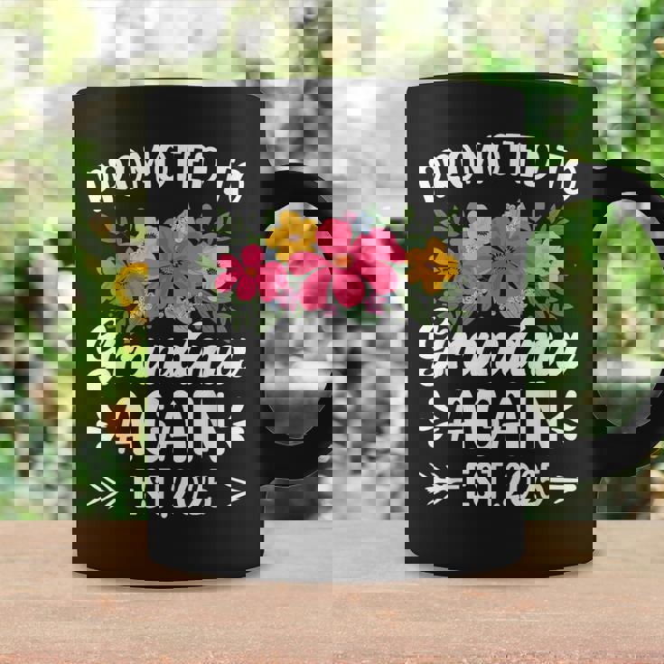 Soon To Be Grandma Promoted To Grandma Again Est 2025 Coffee Mug Gifts ideas
