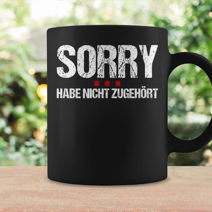 Sorry Hab Nicht Hörhör Hab Nicht Hörhörhörhört Clothing Tassen Geschenkideen