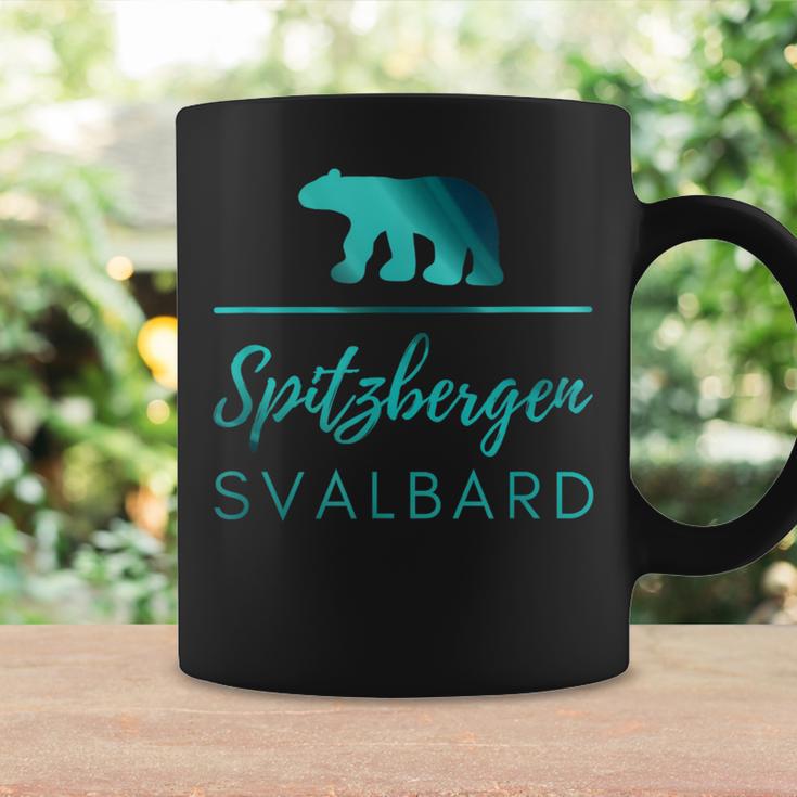 Spitzbergen Svalbard Polar Bear Polar Lights Tassen Geschenkideen