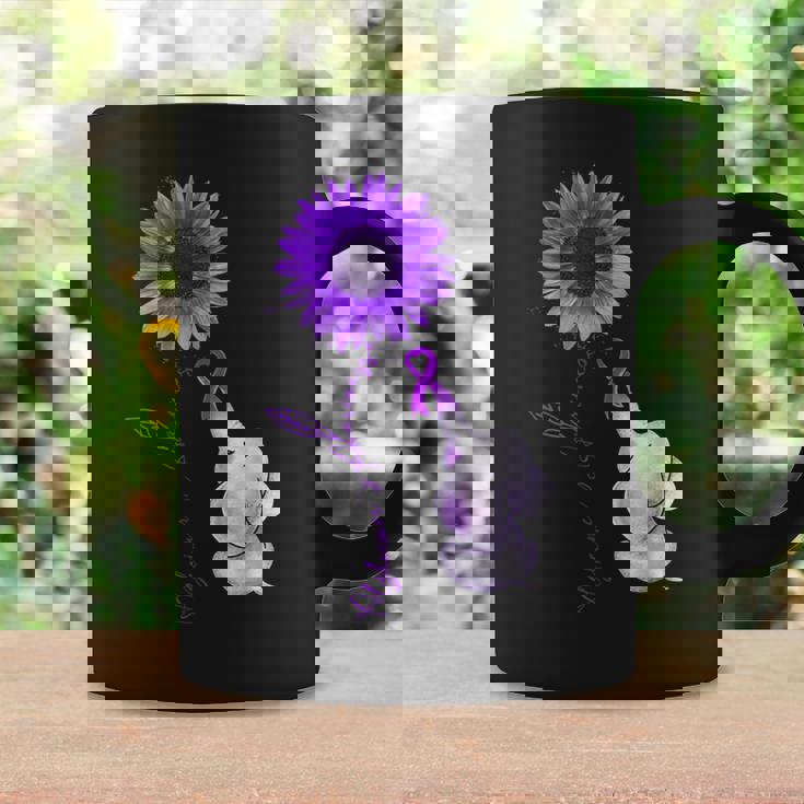 Sunflower Elephant Alzheimer's Awareness Coffee Mug Gifts ideas