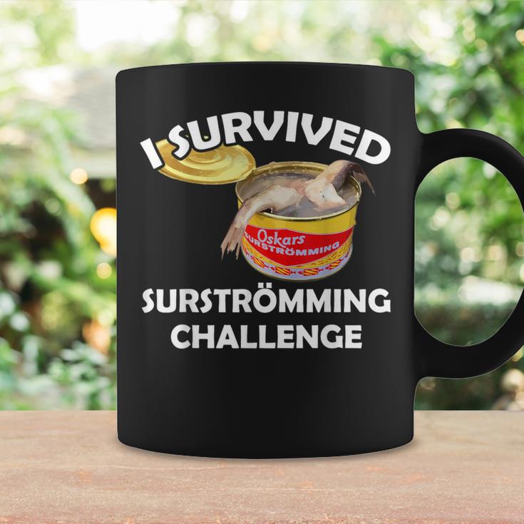 Surströmming I Survived Surströmming Challenge Tassen Geschenkideen