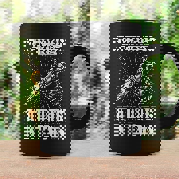 Tatuado Máquina Tinta Tatto Artista Tatuaje Tatuador Taza de café Ideas de regalos