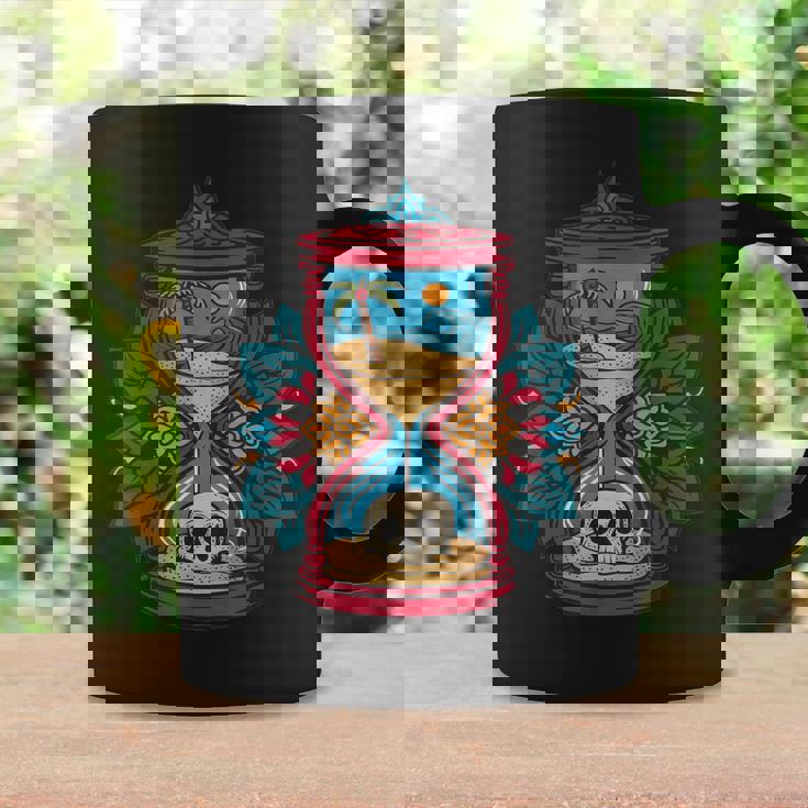 Tatuaje Aguja Color Piel Artista Tatuaje Arte Taza de café Ideas de regalos