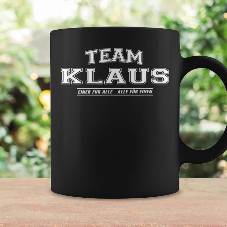 Team Klaus Proud Familie Tassen Geschenkideen