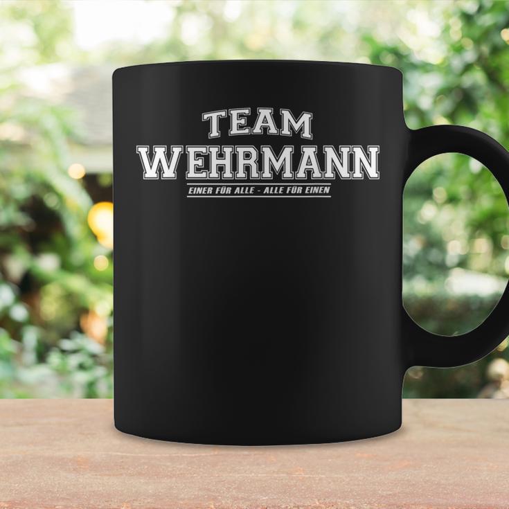 Team Wehrmann Stolze Familie Nachname Geschenk Tassen Geschenkideen