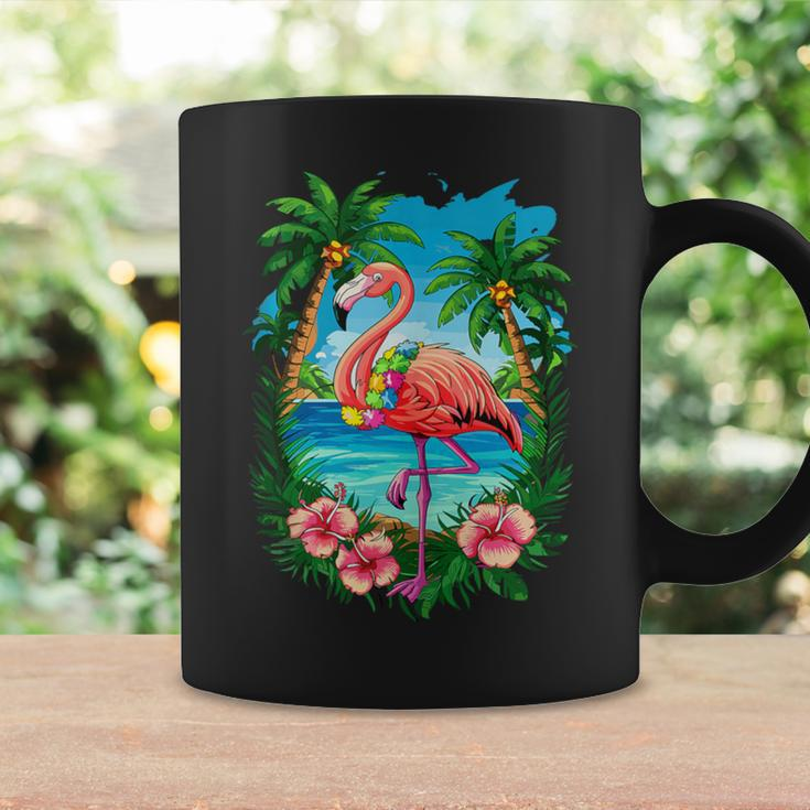 Tropical Flamingo Summer Vibes Beach For A Vacationer Coffee Mug Gifts ideas