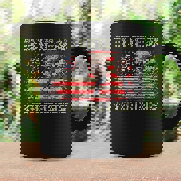 Trump 2024 Flag Outlaw Hillbilly JDVance 2024 Donald Trump Coffee Mug Gifts ideas