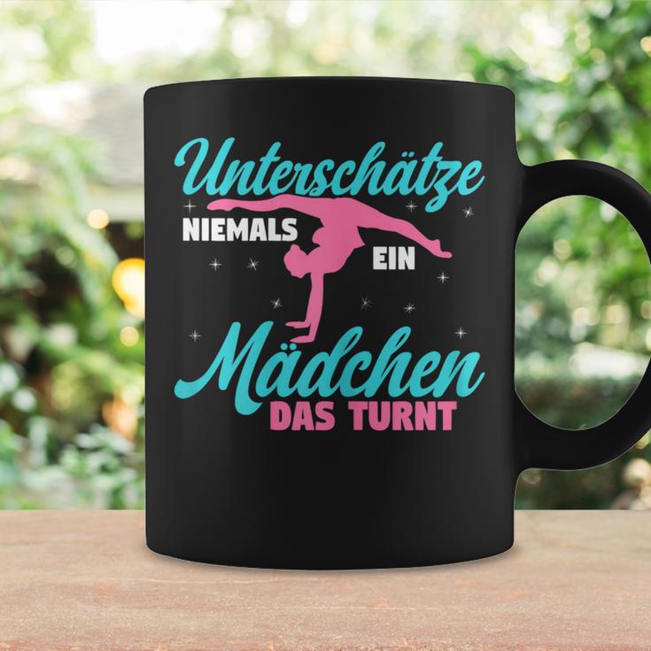 Turn Turnerin Unterschätze Niemals Ein Mädchen Das Turnt Tassen Geschenkideen