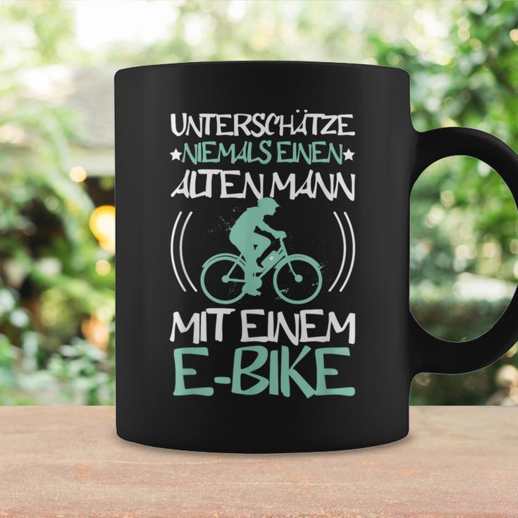 Unterschätze Niemals Alten Mann Mit Ebike Bicycle Cyclist Tassen Geschenkideen