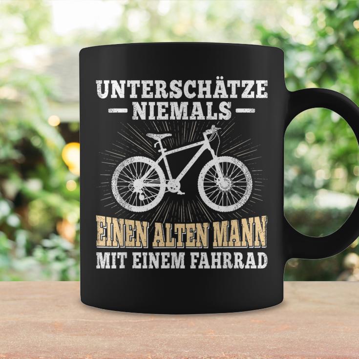 Unterschätze Niemals Ein Alten Mann Bicycle Cyclist Tassen Geschenkideen