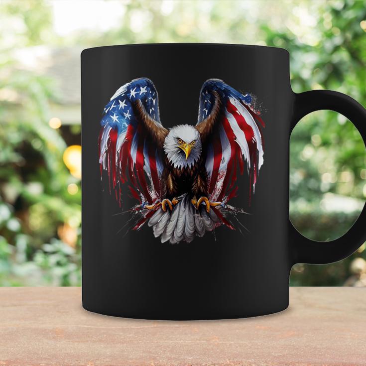 Us Flag As Eagle Usa Flag Tassen Geschenkideen