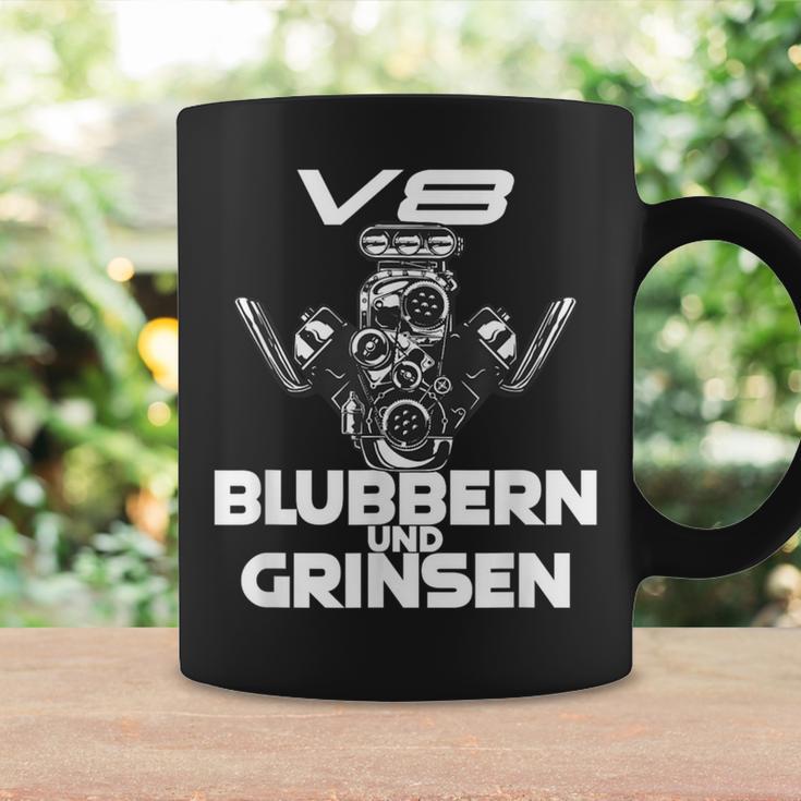 V8 Blubbern Und Grinsen Hubraum Tassen Geschenkideen