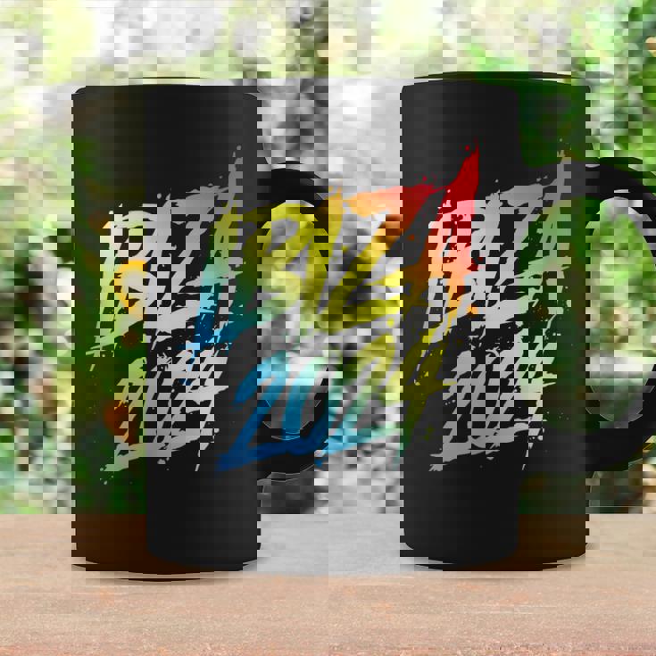 Vacaciones En Equipo En Ibiza 2024 Colorido Taza de café Ideas de regalos