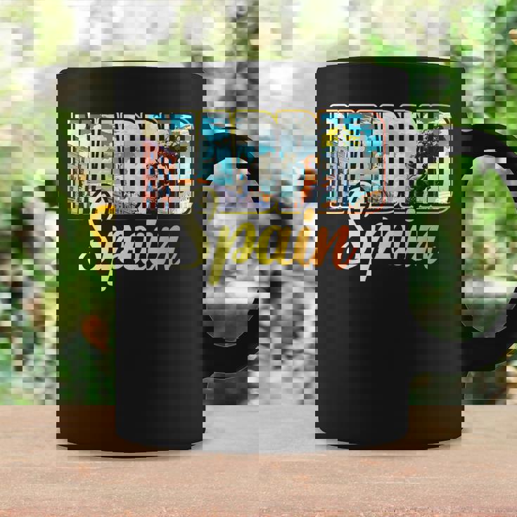 Vacaciones Turista Ciudad De España Madrid Taza de café Ideas de regalos