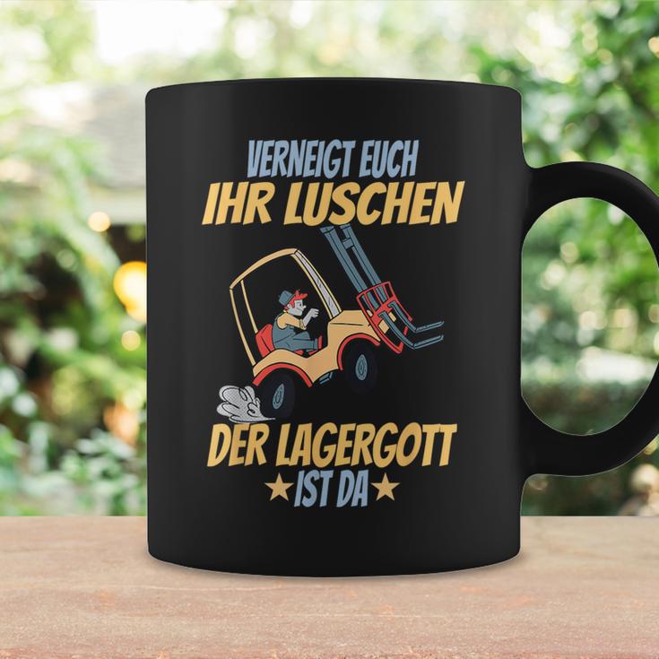 Verneigt Euch Ihr Luschen Der Lagergott Ist Da Flagler S Tassen Geschenkideen