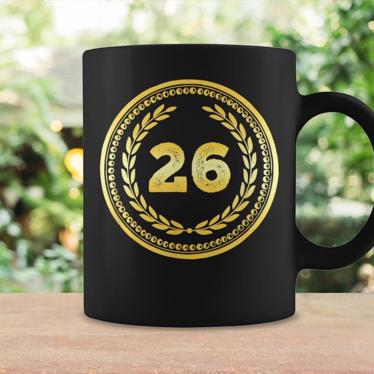 Vintage 26 Cumpleaños 26 Años Regalos Hombres 26 Cumpleaños Taza de café Ideas de regalos