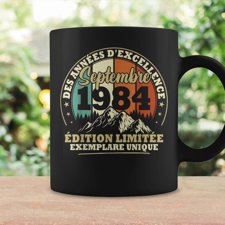 Vintage Septembre 1984 Cadeau Anniversaire 40 Ans Hommes Tasse | Cadeauxyz