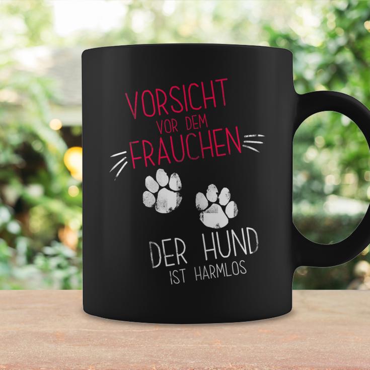 Vorsichtor Dem Frauchen Der Hund Ist Harmlos Gassi Tassen Geschenkideen