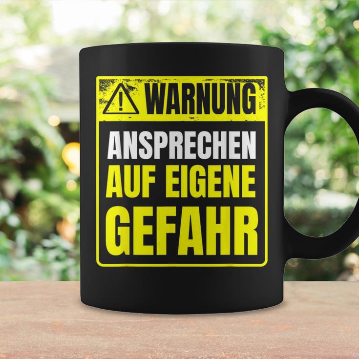 Warnung Schlechter Laune Ansprechen Auf Eigene Gefahrahr S Tassen Geschenkideen