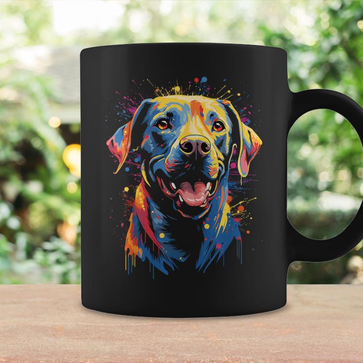 Watercolour Colourful Labrador Labbi Tassen Geschenkideen