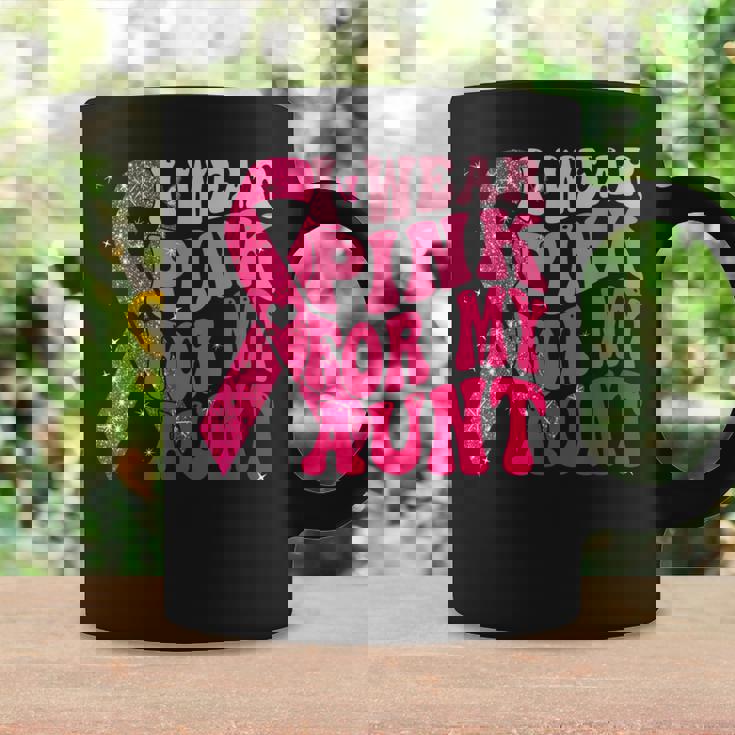 I Wear Pink For My Aunt Breast Cancer Warrior Support Squads Coffee Mug Gifts ideas