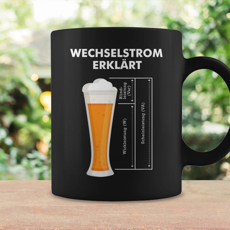 Wechselstromerklärt Bier Elektriker Technik Elektrotechnik Tassen Geschenkideen