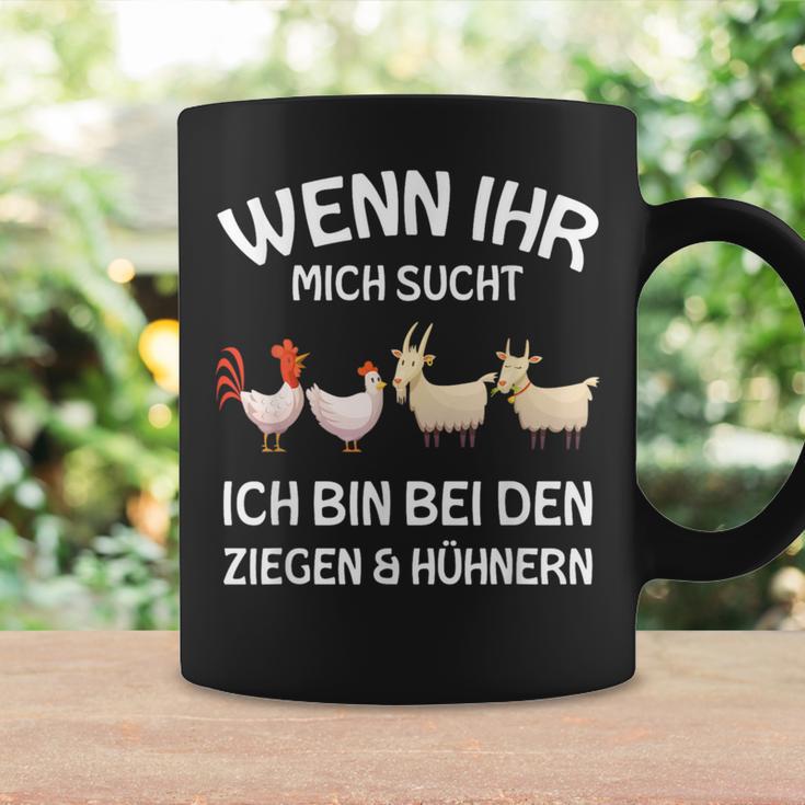 Wenn Ihr Mich Sucht Ich Bin Den Ziegen And Hühnernern If Your Mich Sucht Ich Tassen Geschenkideen