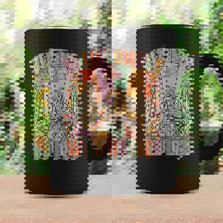 Wildflowers & Wild Horses Western For Her Coffee Mug Gifts ideas